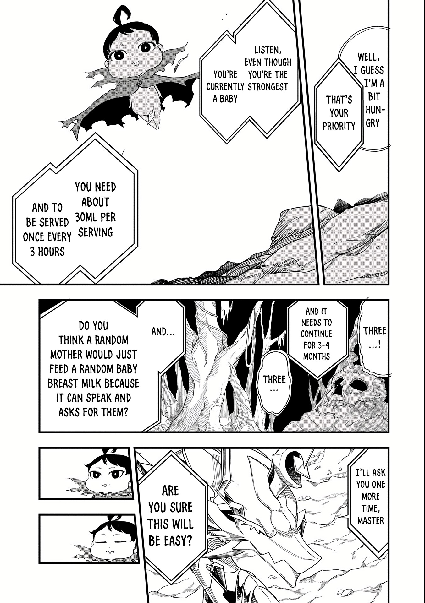 Halaman dari Umareta Chokugo ni Suterareta kedo, Zensei ga Taikensha datta node Yoyuu de Ikitemasu ~Saikyou Akachan Daibousou~ Chapter 1