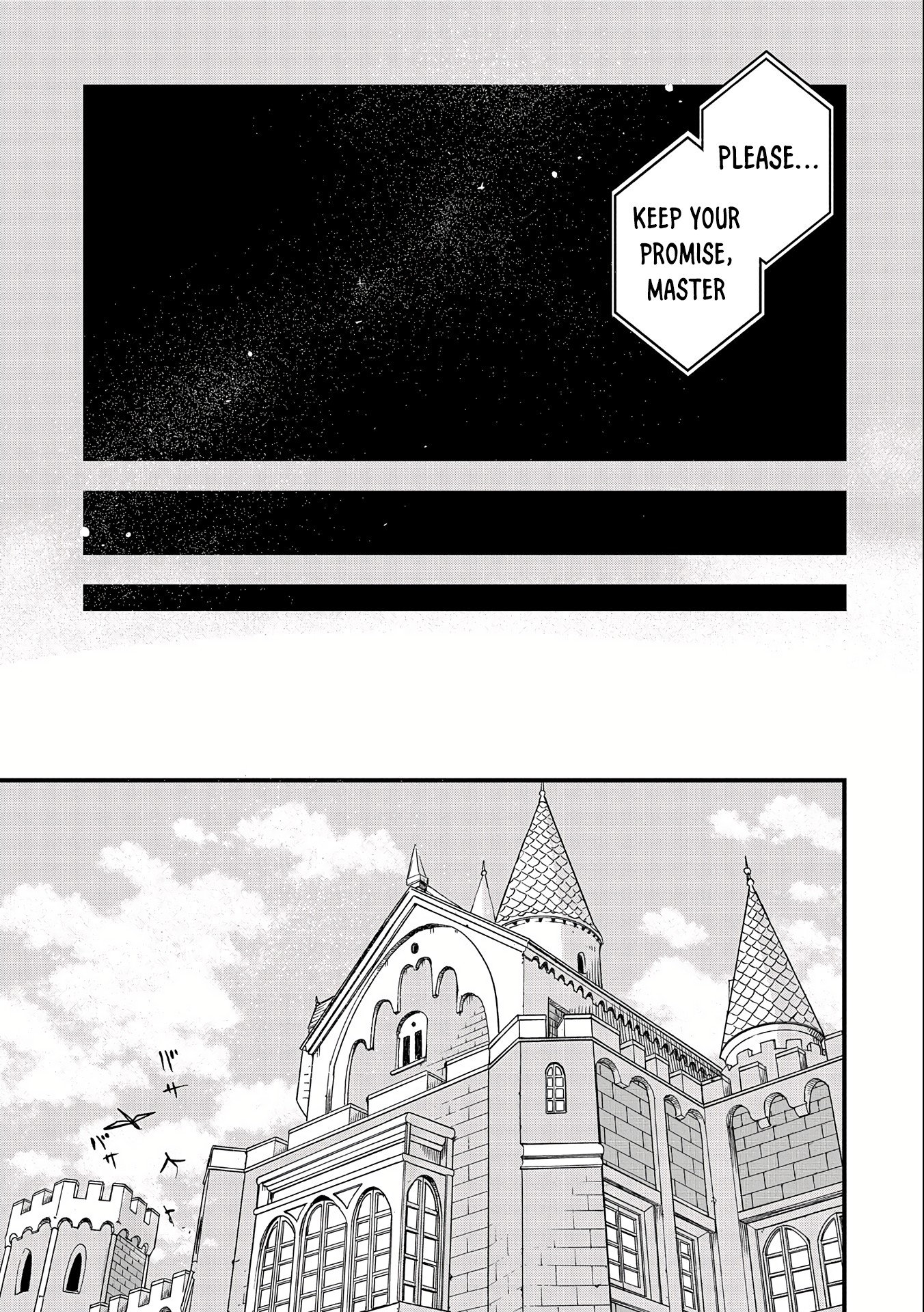 Halaman dari Umareta Chokugo ni Suterareta kedo, Zensei ga Taikensha datta node Yoyuu de Ikitemasu ~Saikyou Akachan Daibousou~ Chapter 1