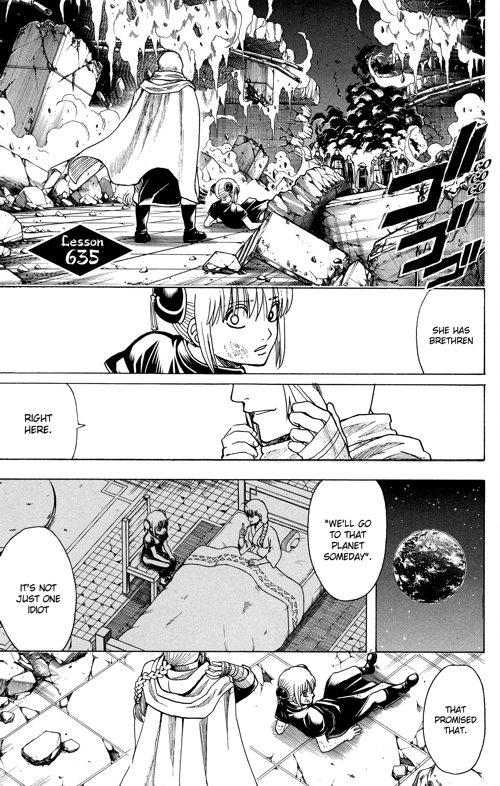 Halaman dari Gintama Chapter 635