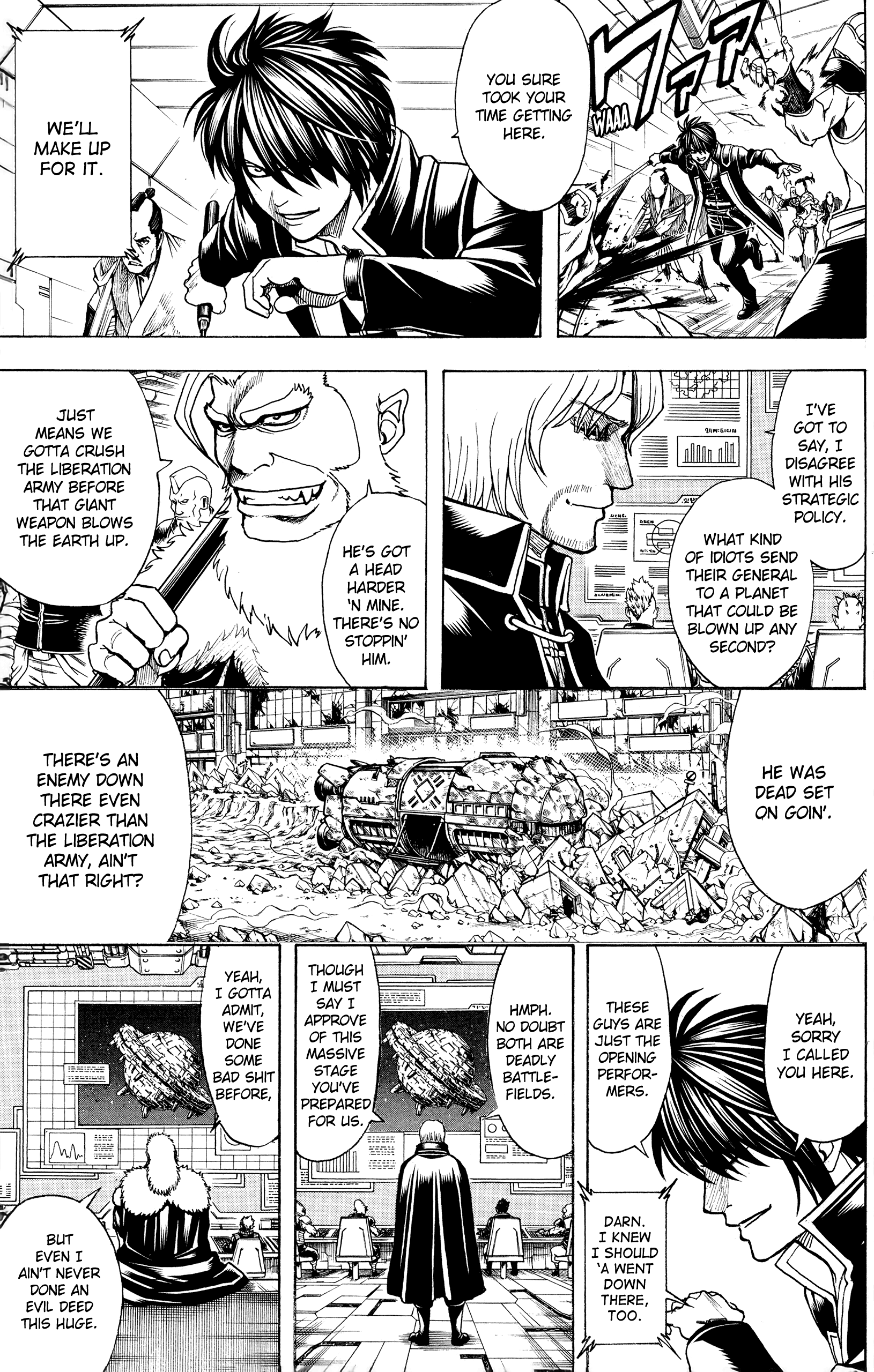 Halaman dari Gintama Chapter 635