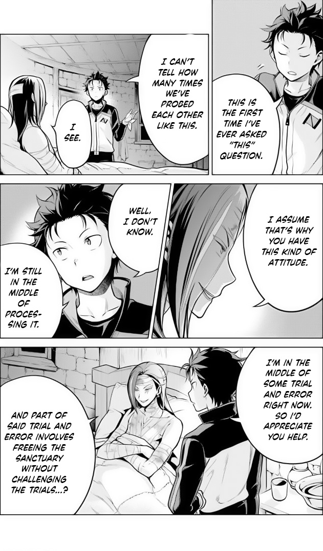 Halaman dari Re:Zero kara Hajimeru Isekai Seikatsu: Dai 4-shou—Seiiki to Gouyoku no Majo Chapter 39