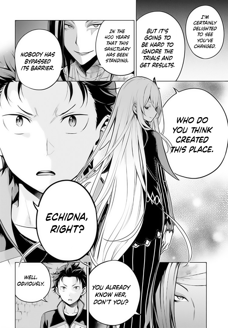 Halaman dari Re:Zero kara Hajimeru Isekai Seikatsu: Dai 4-shou—Seiiki to Gouyoku no Majo Chapter 39