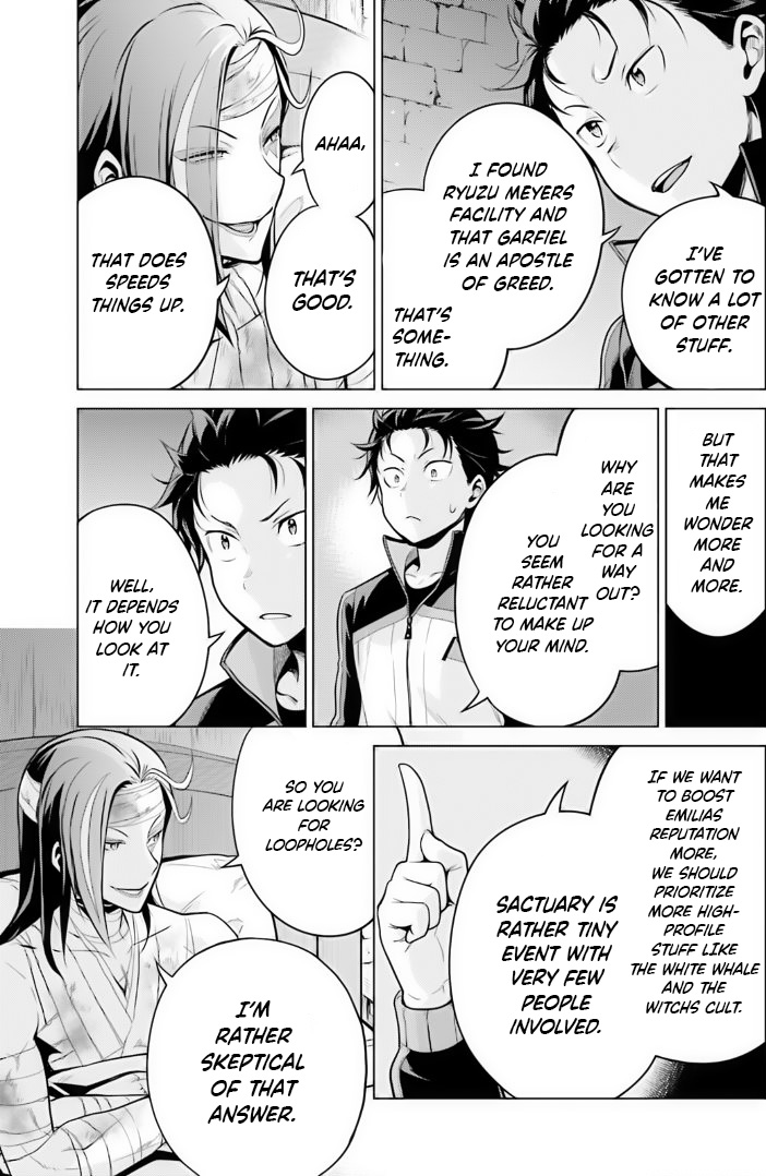 Halaman dari Re:Zero kara Hajimeru Isekai Seikatsu: Dai 4-shou—Seiiki to Gouyoku no Majo Chapter 39