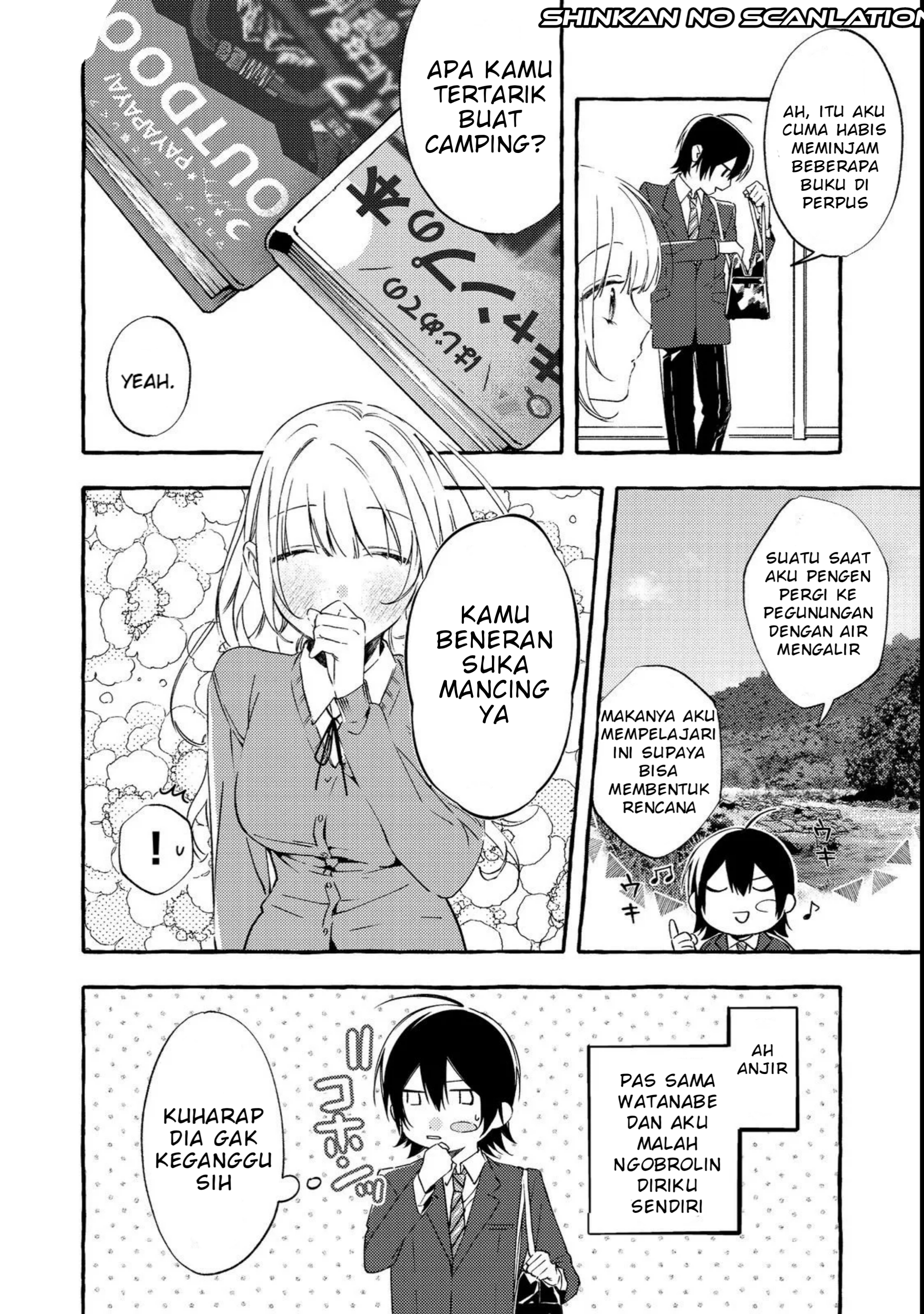 Gakuen no Madonna no Watanabe-san ga, Nazeka Maishuu Yotei wo Kiitekuru @comic Chapter 2 - halaman 22