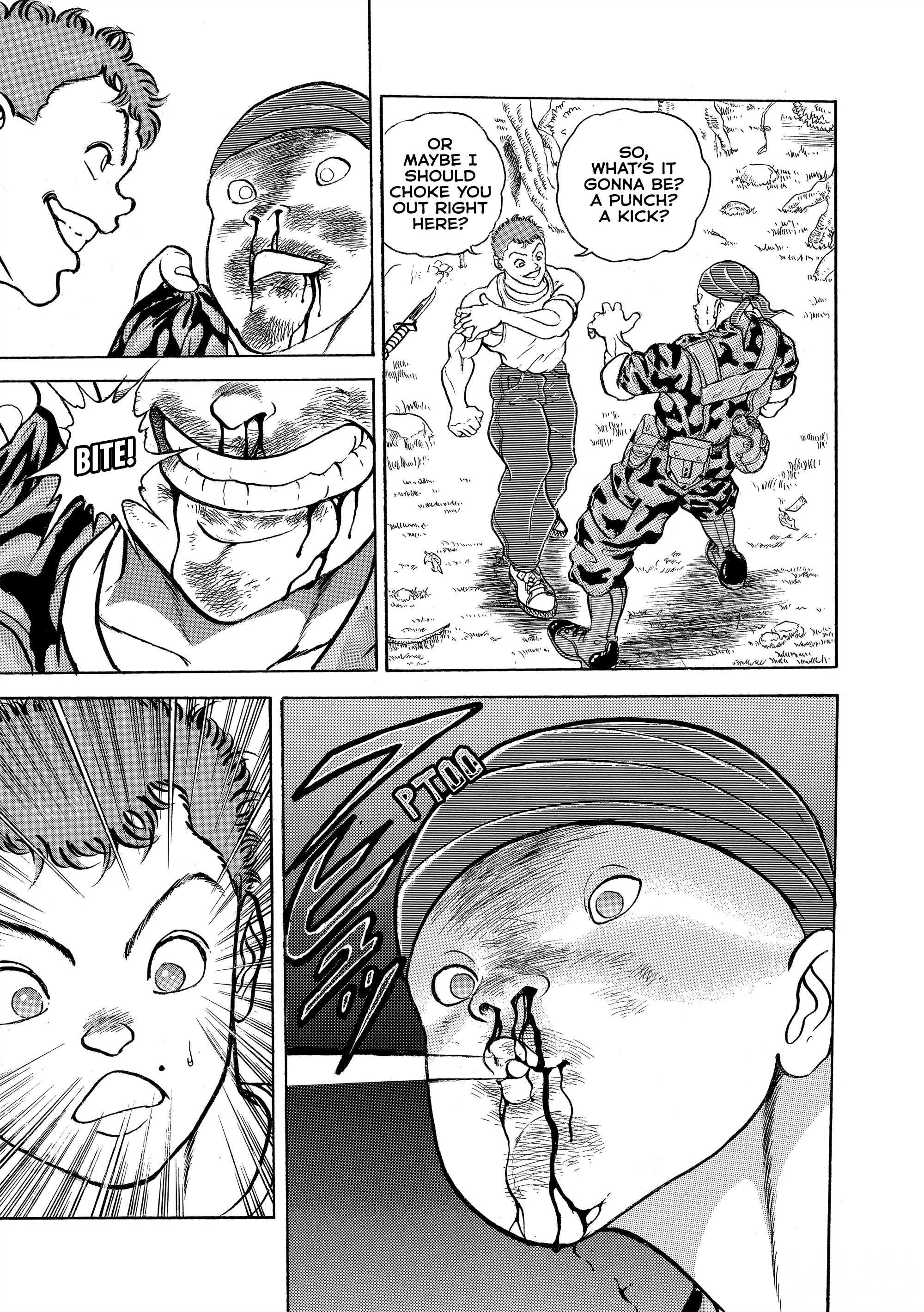 Grappler Baki Chapter 138 Page 17