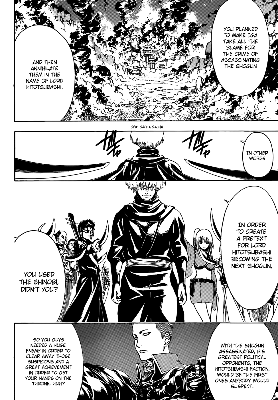 Halaman dari Gintama Chapter 508