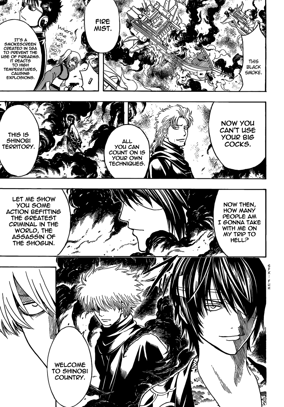 Halaman dari Gintama Chapter 508