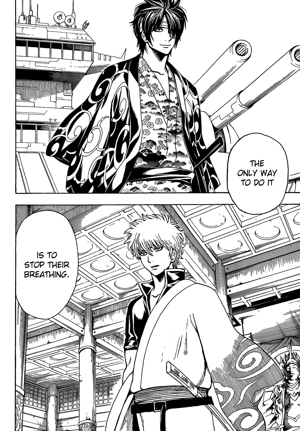 Halaman dari Gintama Chapter 508