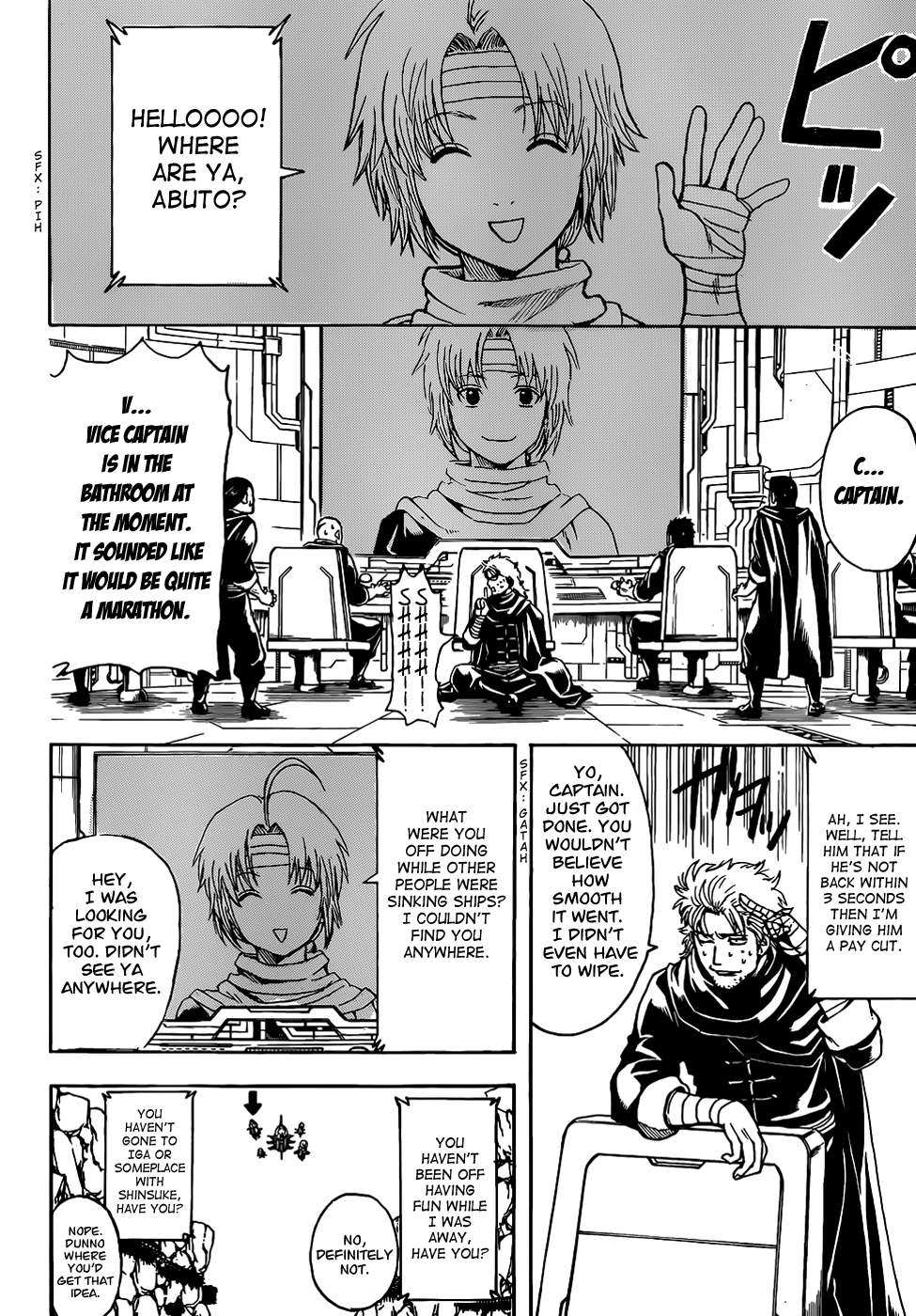 Halaman dari Gintama Chapter 508