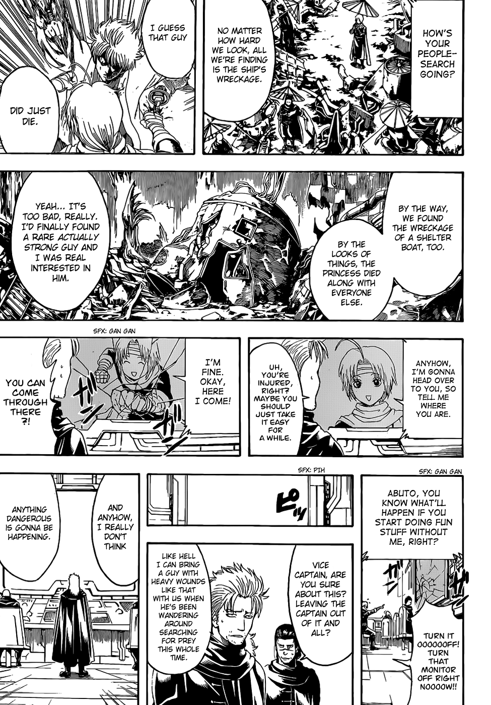 Halaman dari Gintama Chapter 508