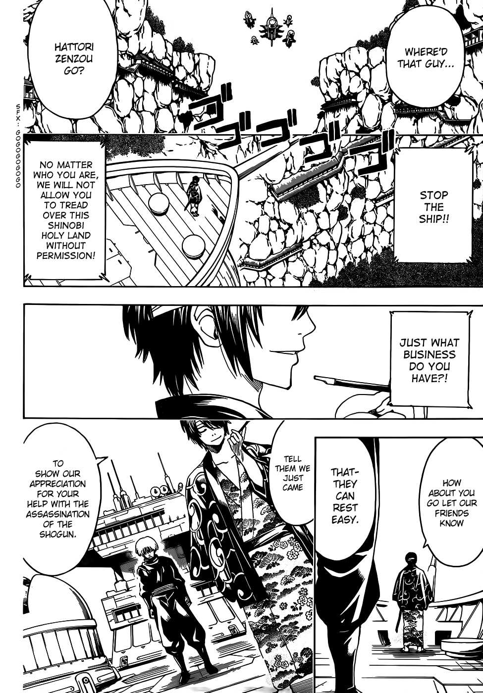 Halaman dari Gintama Chapter 508