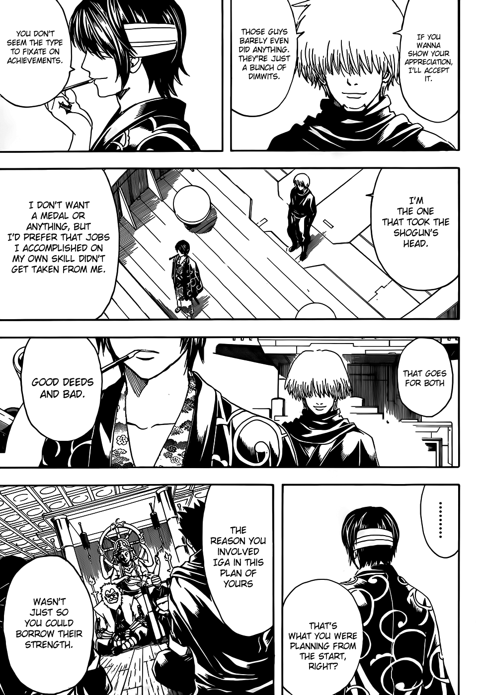 Halaman dari Gintama Chapter 508