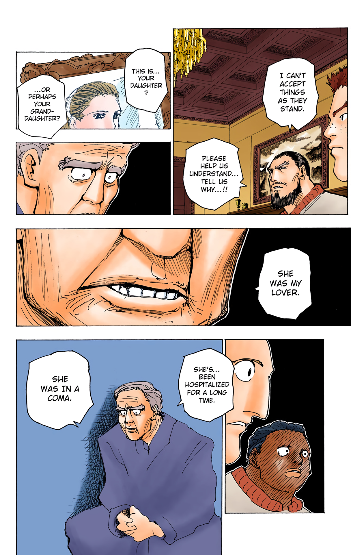 Halaman dari HUNTER x HUNTER (Official Colored) Chapter 174