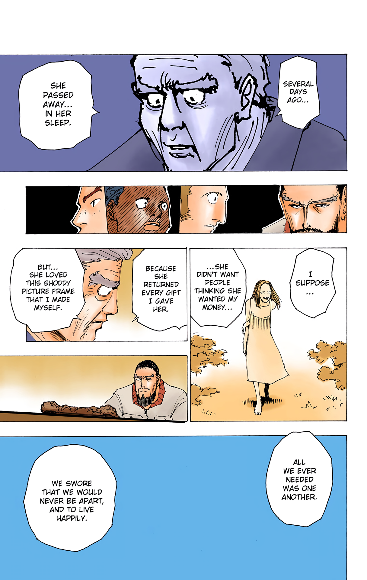 Halaman dari HUNTER x HUNTER (Official Colored) Chapter 174