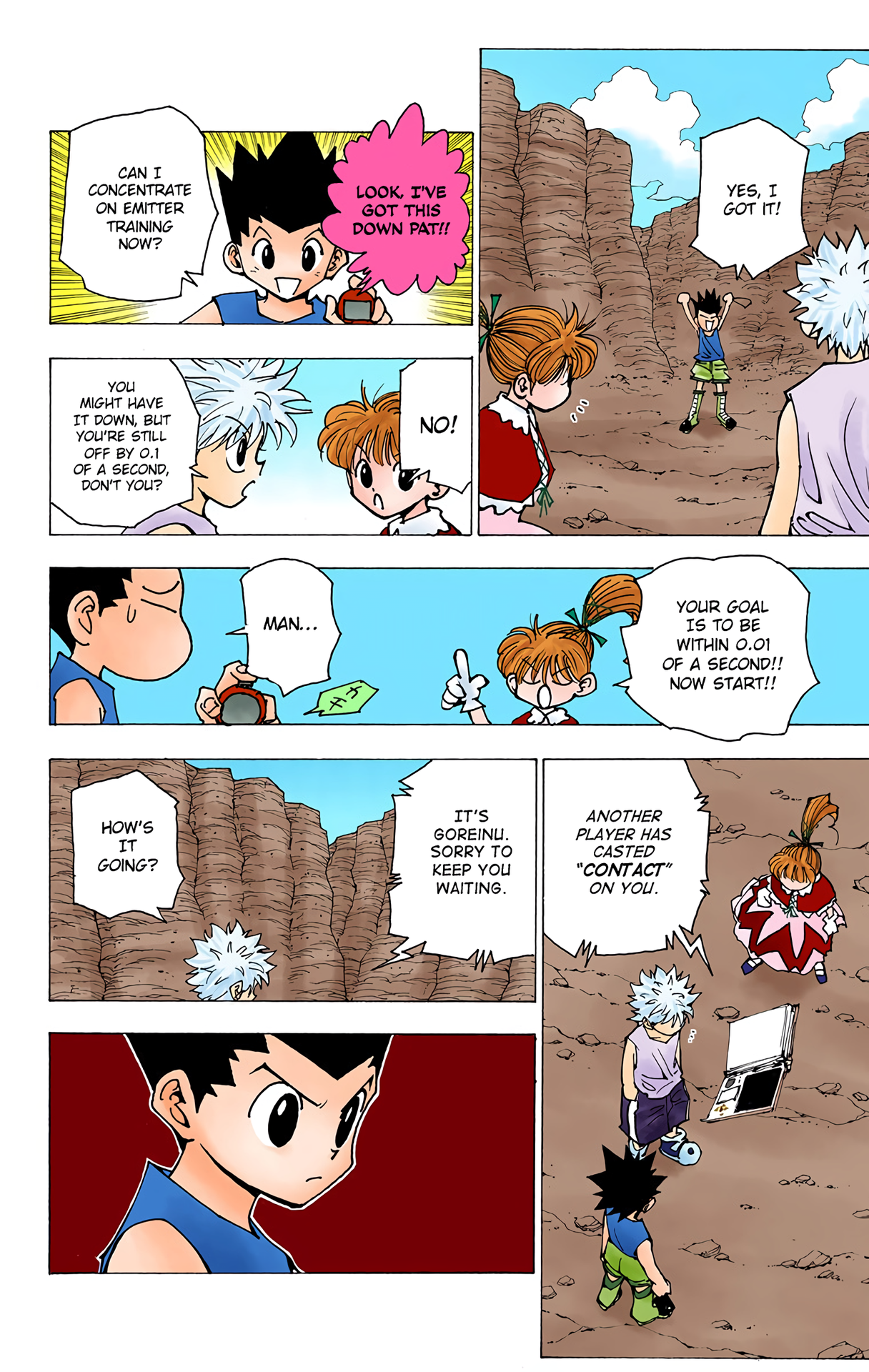 Halaman dari HUNTER x HUNTER (Official Colored) Chapter 174