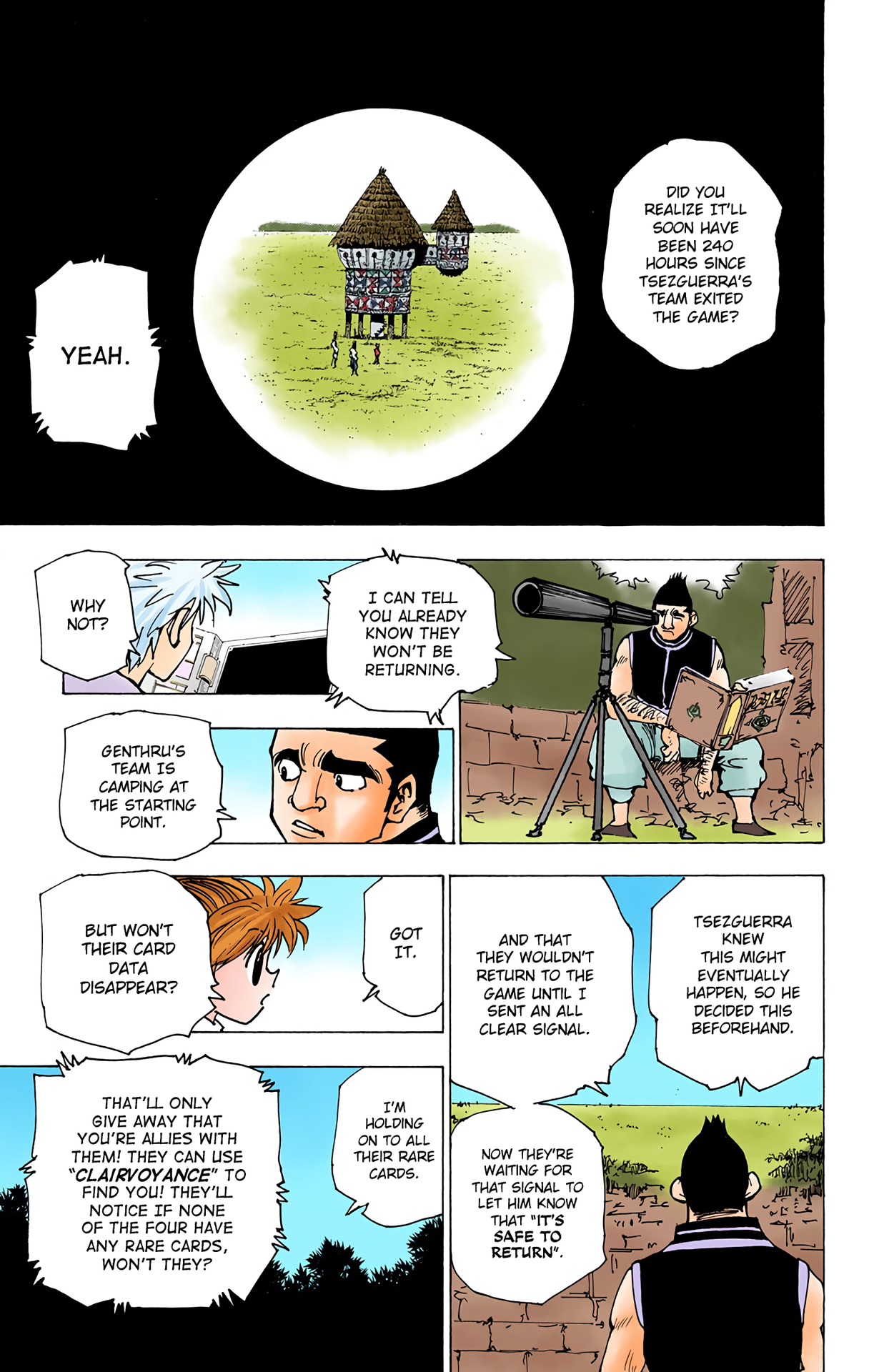 Halaman dari HUNTER x HUNTER (Official Colored) Chapter 174