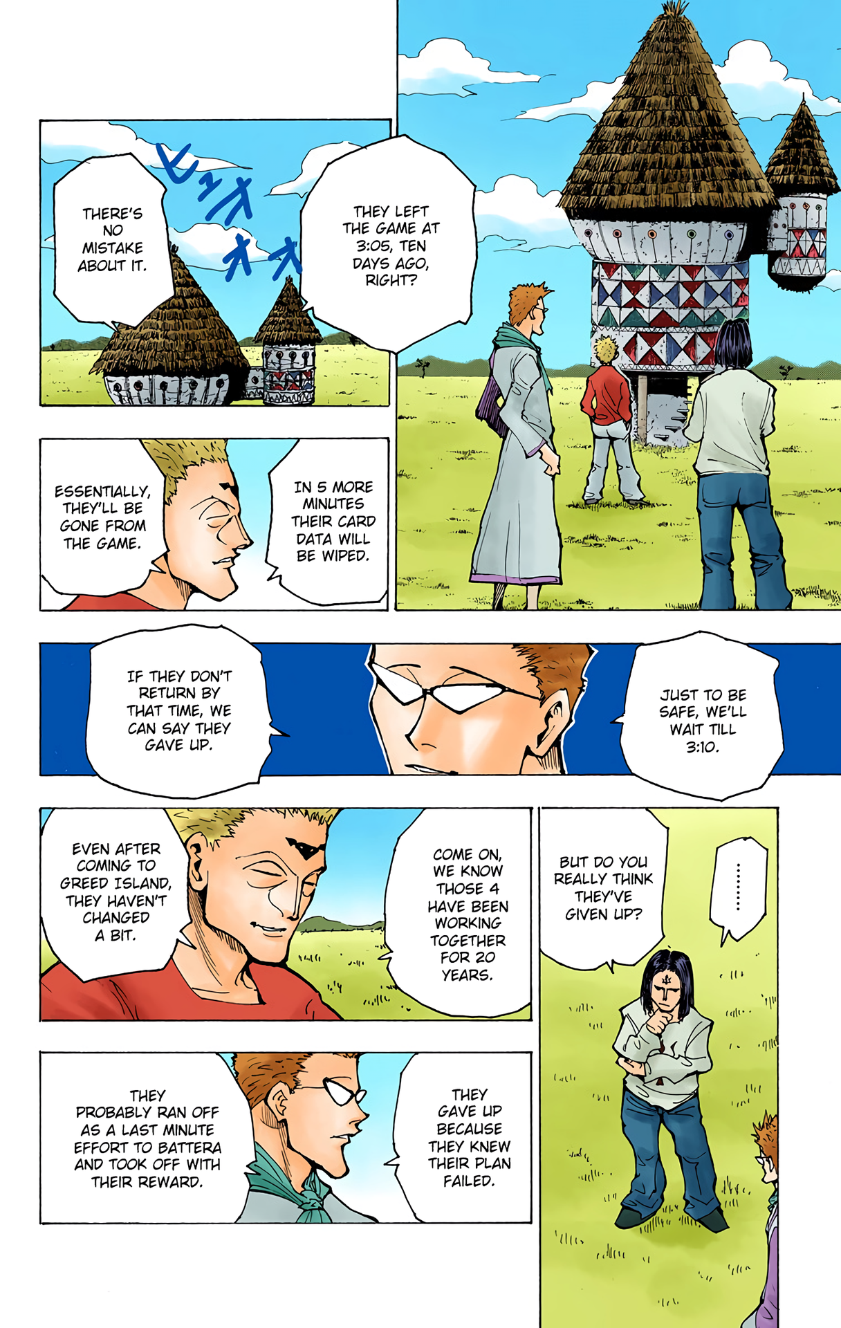 Halaman dari HUNTER x HUNTER (Official Colored) Chapter 174