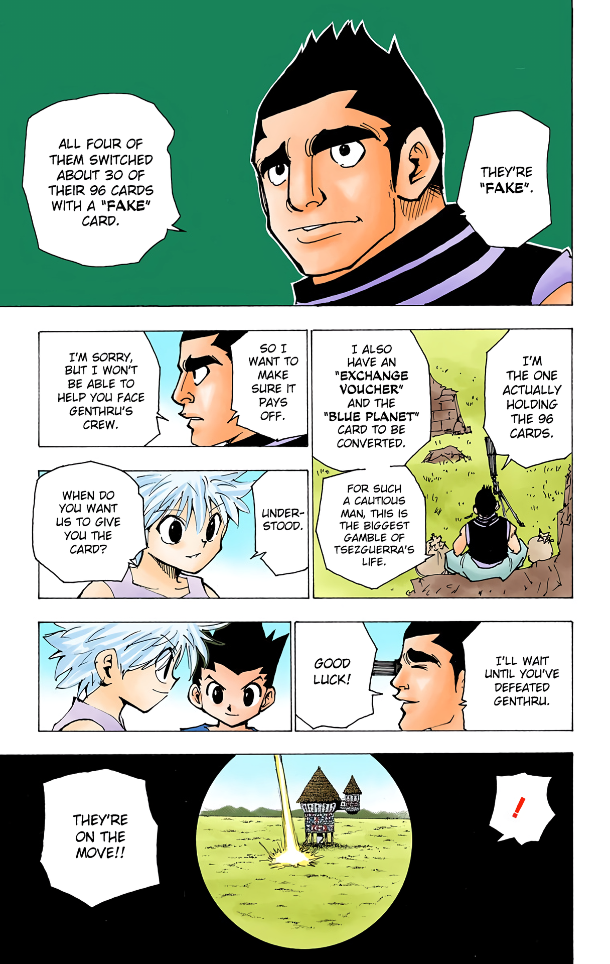 Halaman dari HUNTER x HUNTER (Official Colored) Chapter 174