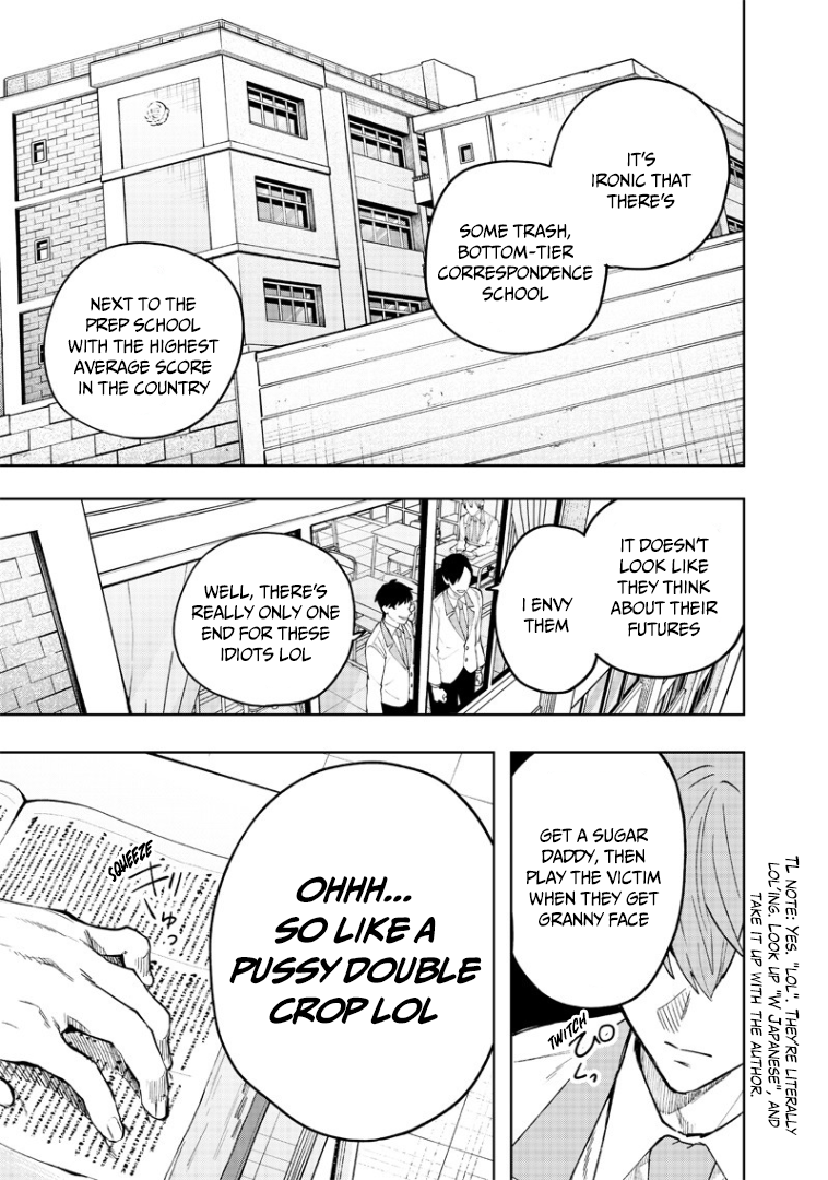 Halaman dari Namaiki na Gal Ane wo Wakaraseru Hanashi Chapter 1