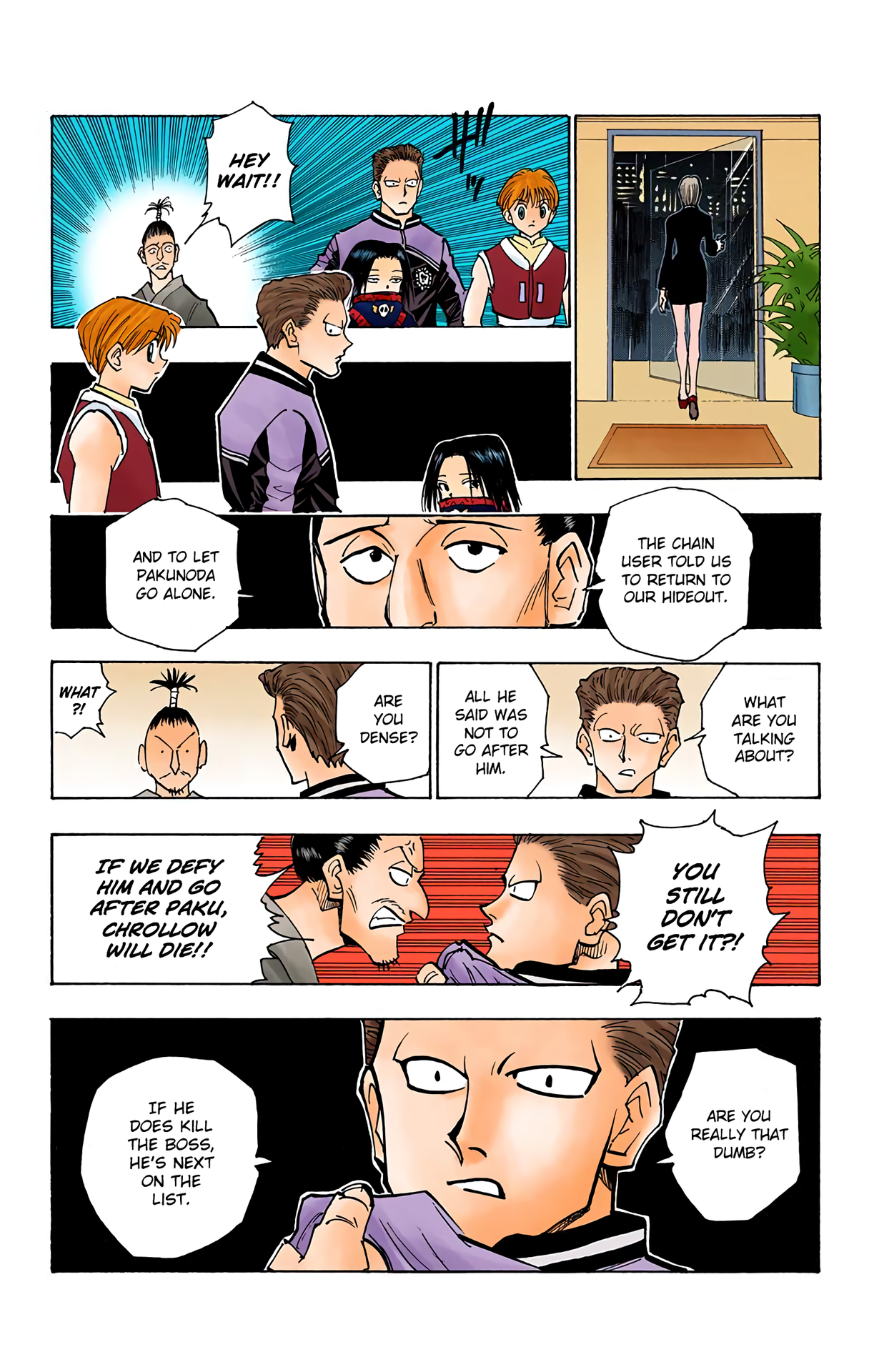Halaman dari HUNTER x HUNTER (Official Colored) Chapter 115