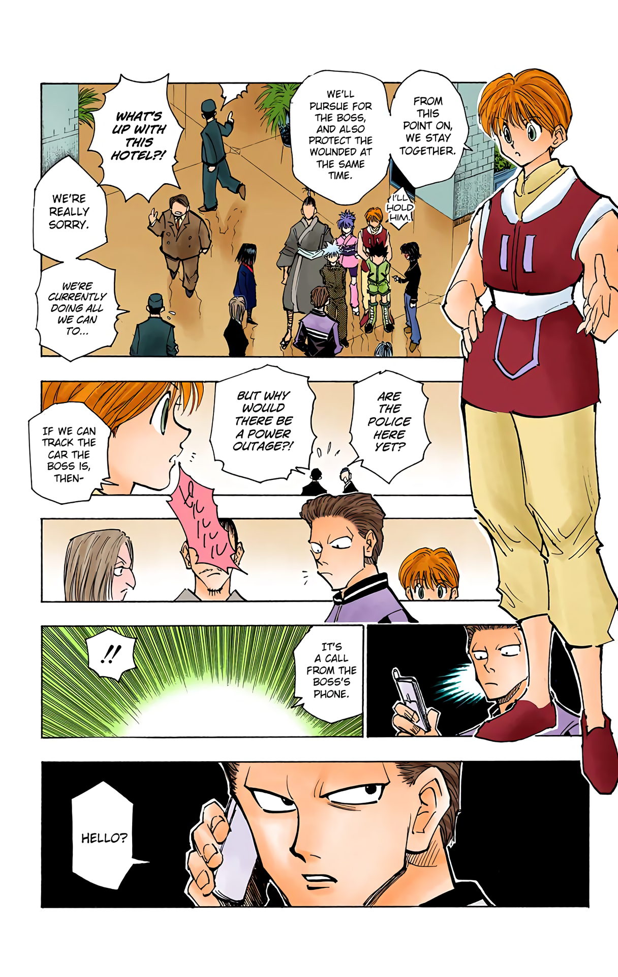 Halaman dari HUNTER x HUNTER (Official Colored) Chapter 115