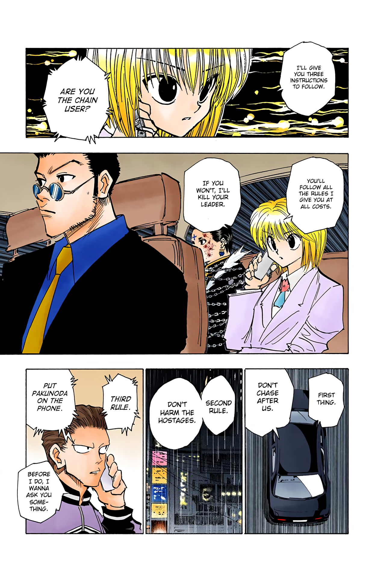 Halaman dari HUNTER x HUNTER (Official Colored) Chapter 115