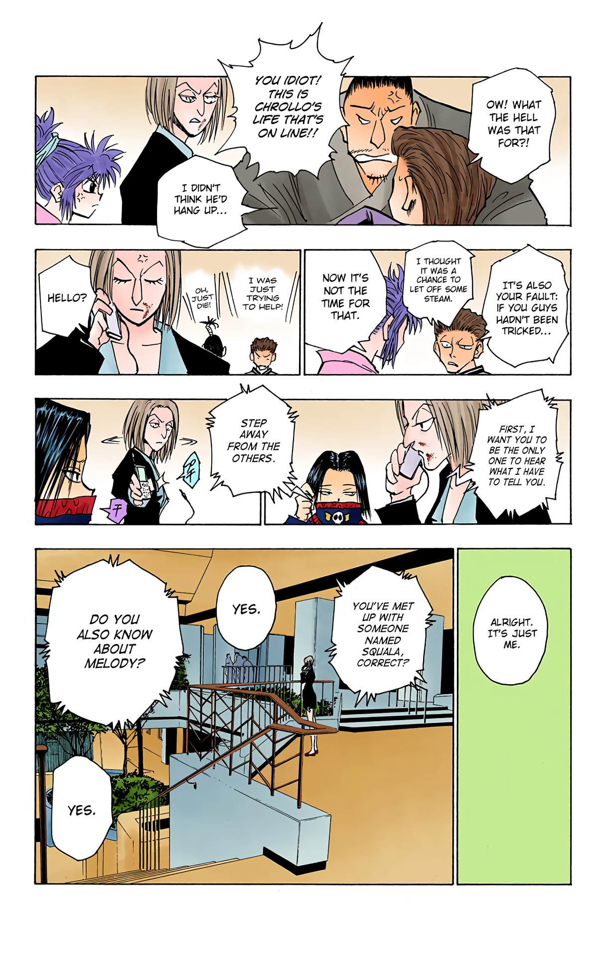 Halaman dari HUNTER x HUNTER (Official Colored) Chapter 115