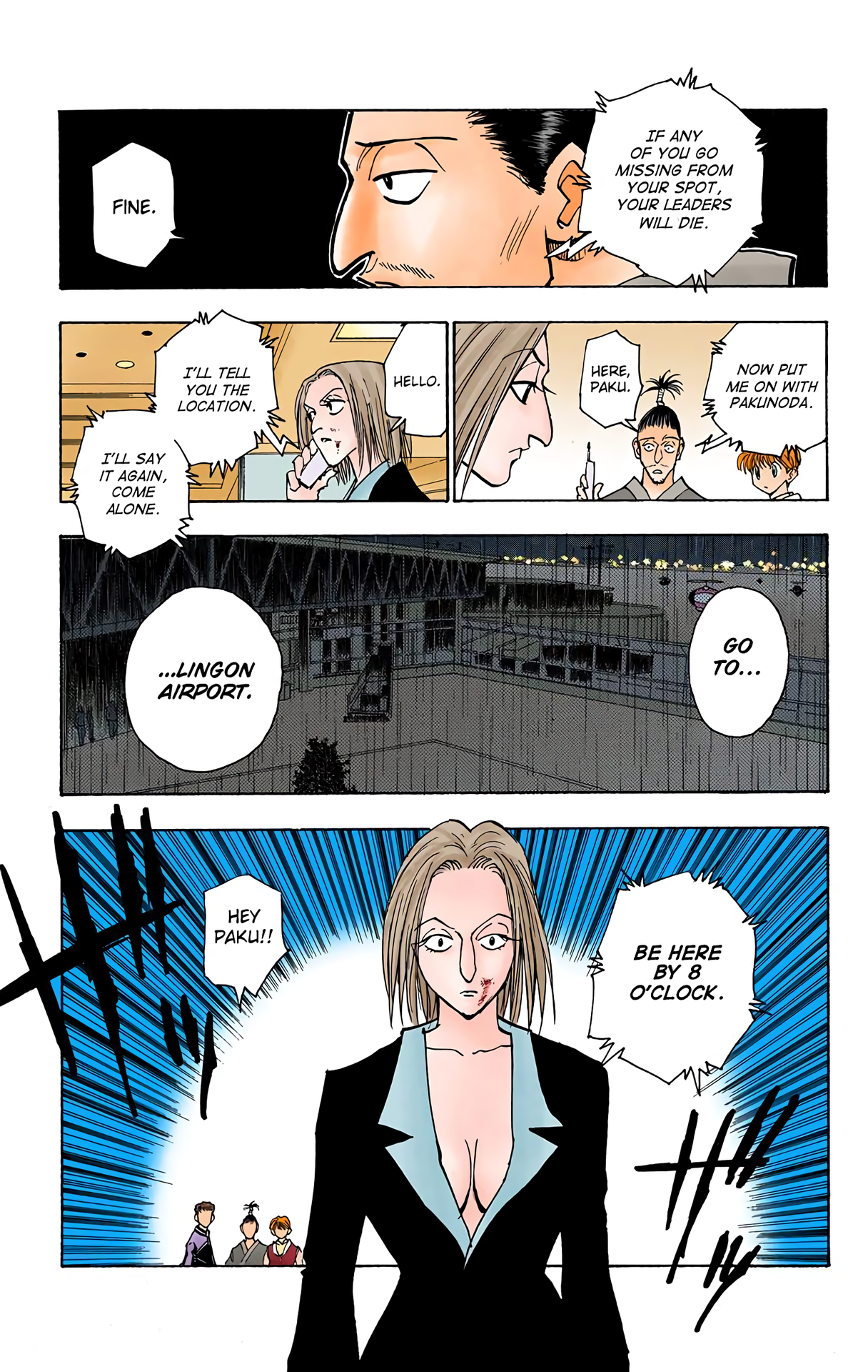 Halaman dari HUNTER x HUNTER (Official Colored) Chapter 115
