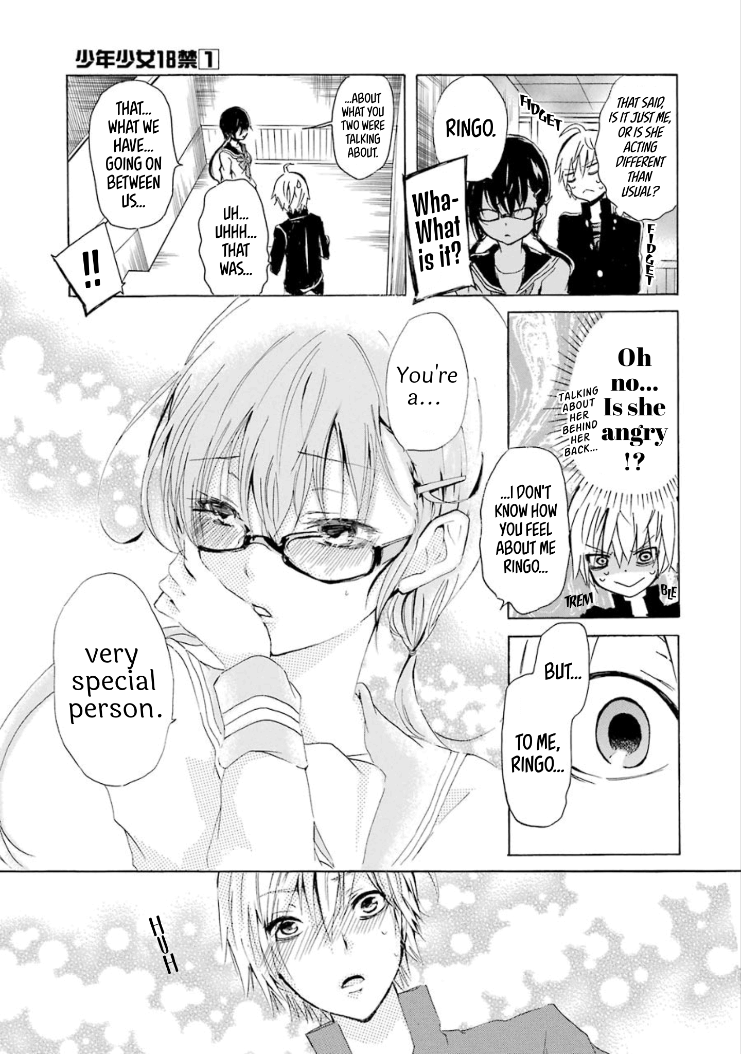 Halaman dari Shonen Shoujo 18 kin Chapter 5