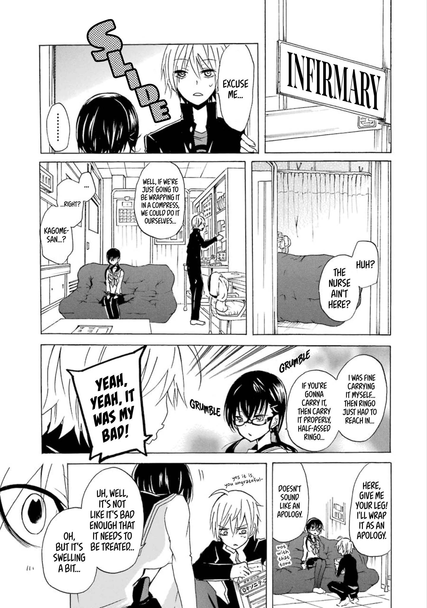 Halaman dari Shonen Shoujo 18 kin Chapter 5