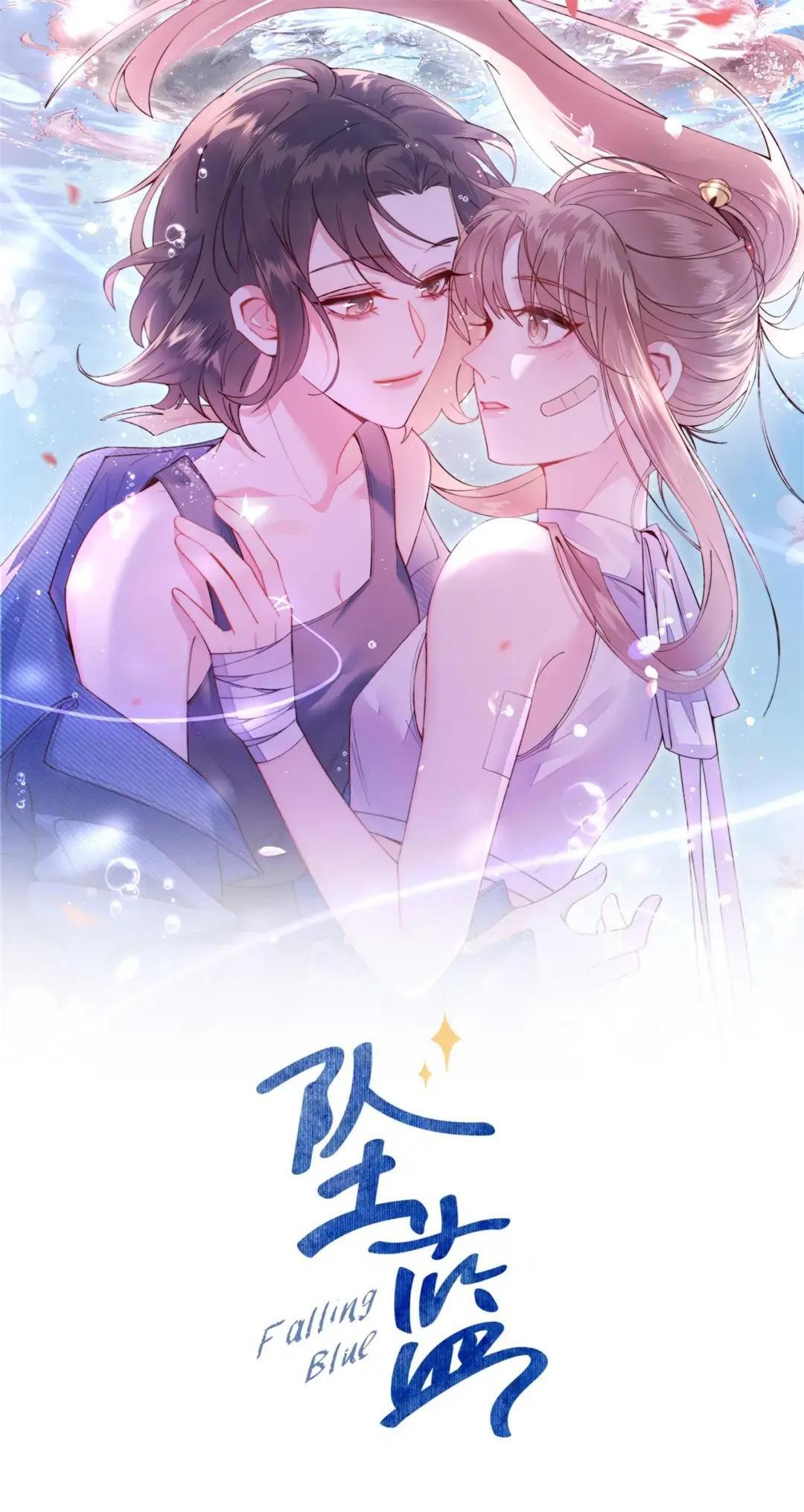 Halaman dari Falling Blue Chapter 15