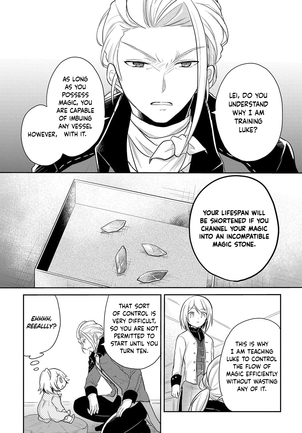 Halaman dari Tensei Youjo wa Akiramenai Chapter 3
