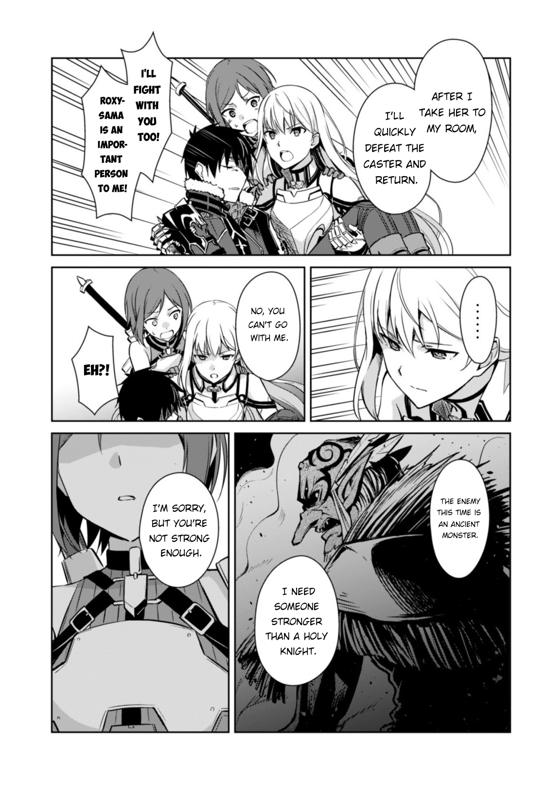 Halaman dari Boushoku no Berserk ~Ore dake Level to Iu Gainen wo Toppa suru~ Chapter 44