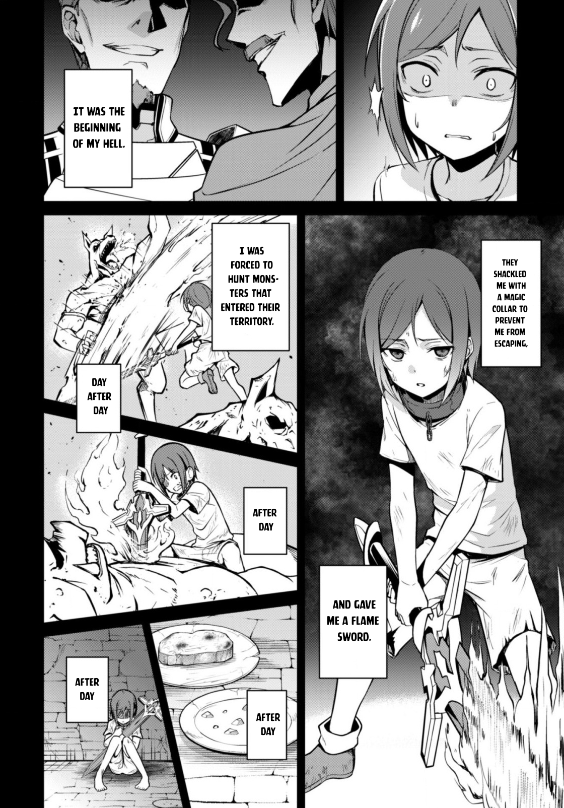 Halaman dari Boushoku no Berserk ~Ore dake Level to Iu Gainen wo Toppa suru~ Chapter 44