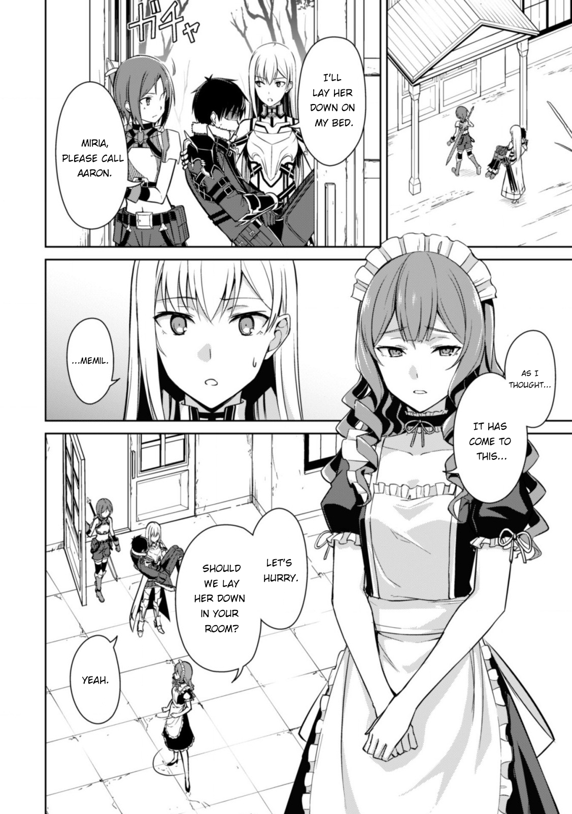 Halaman dari Boushoku no Berserk ~Ore dake Level to Iu Gainen wo Toppa suru~ Chapter 44