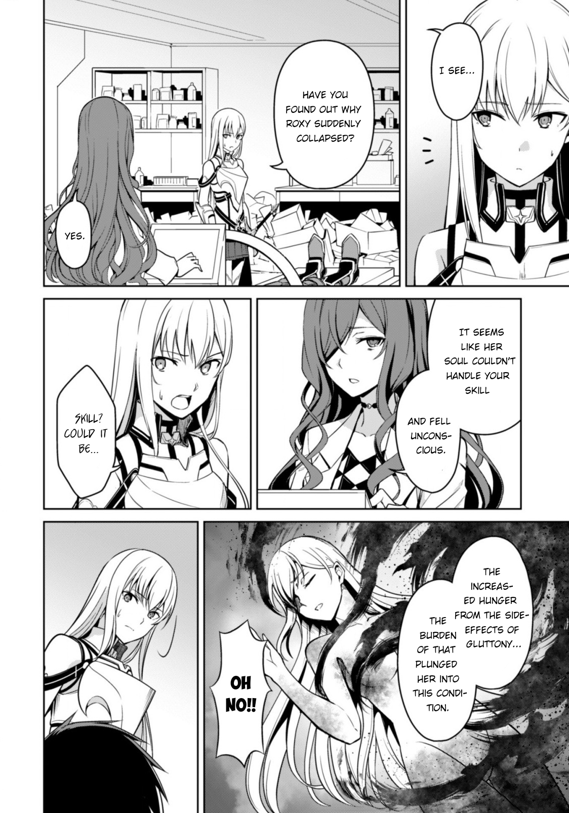 Halaman dari Boushoku no Berserk ~Ore dake Level to Iu Gainen wo Toppa suru~ Chapter 44