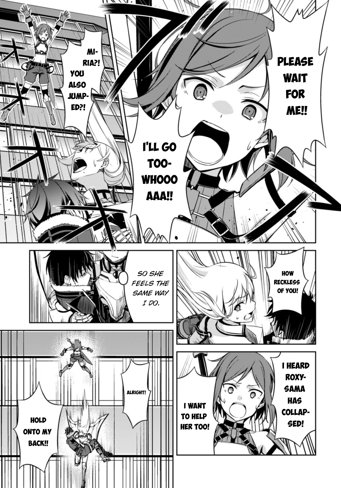 Halaman dari Boushoku no Berserk ~Ore dake Level to Iu Gainen wo Toppa suru~ Chapter 44