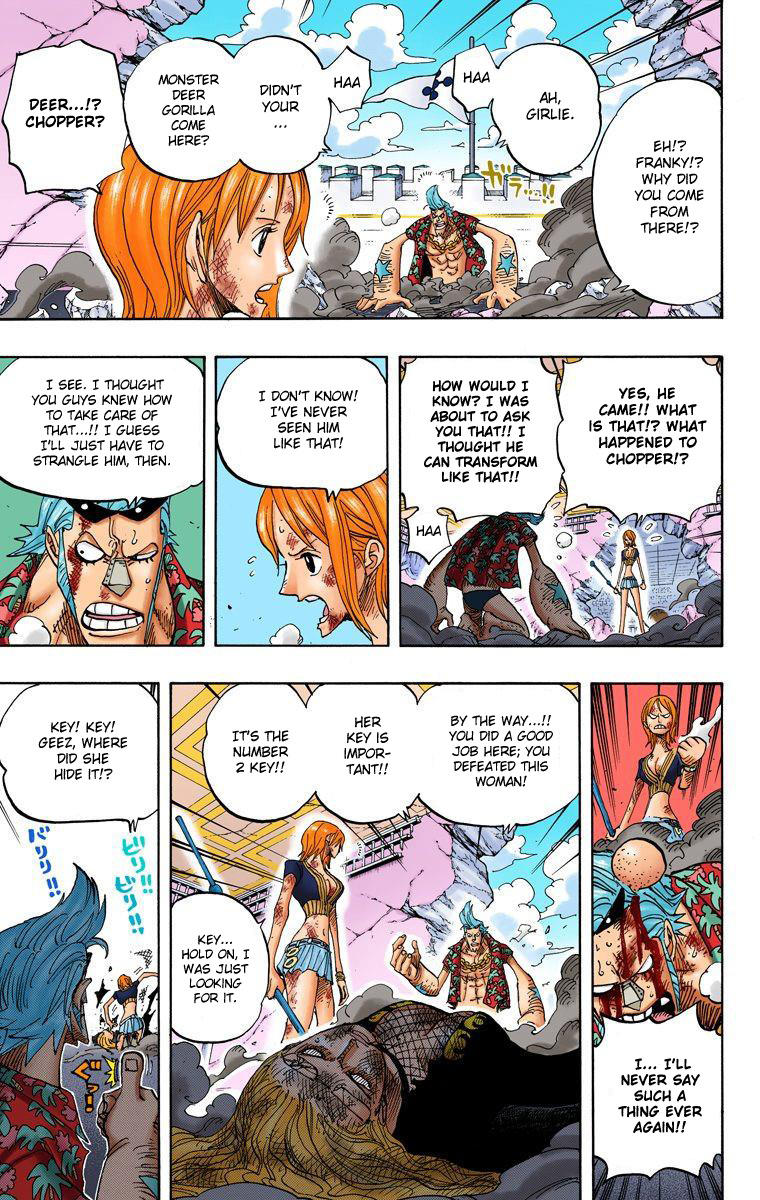 Halaman dari One Piece (Official Colored) Chapter 412