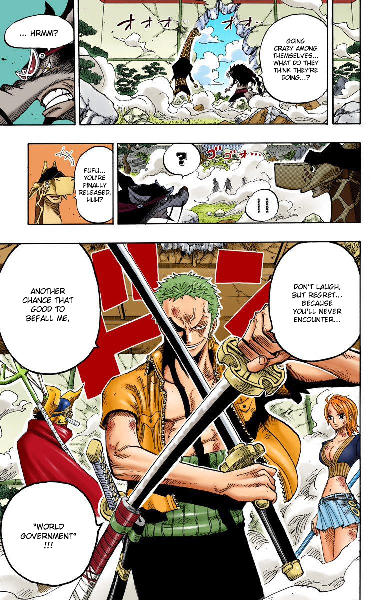 Halaman dari One Piece (Official Colored) Chapter 412