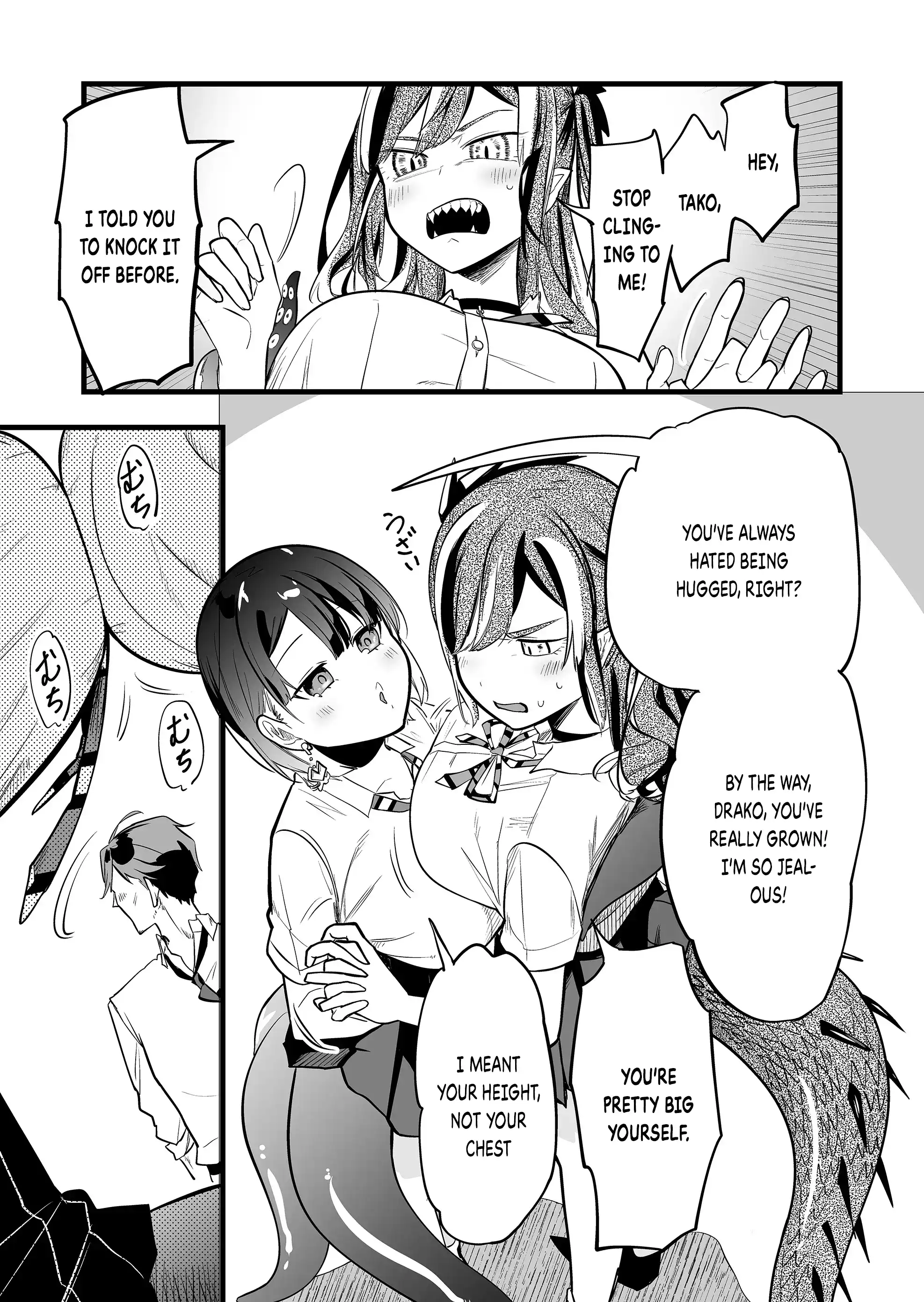 Halaman dari "Ano Toki Tasukete Itadaita Monster Musume desu." Isekai Ossan Kyoushi Totsuzen no Moteki ni Konwaku suru Chapter 26
