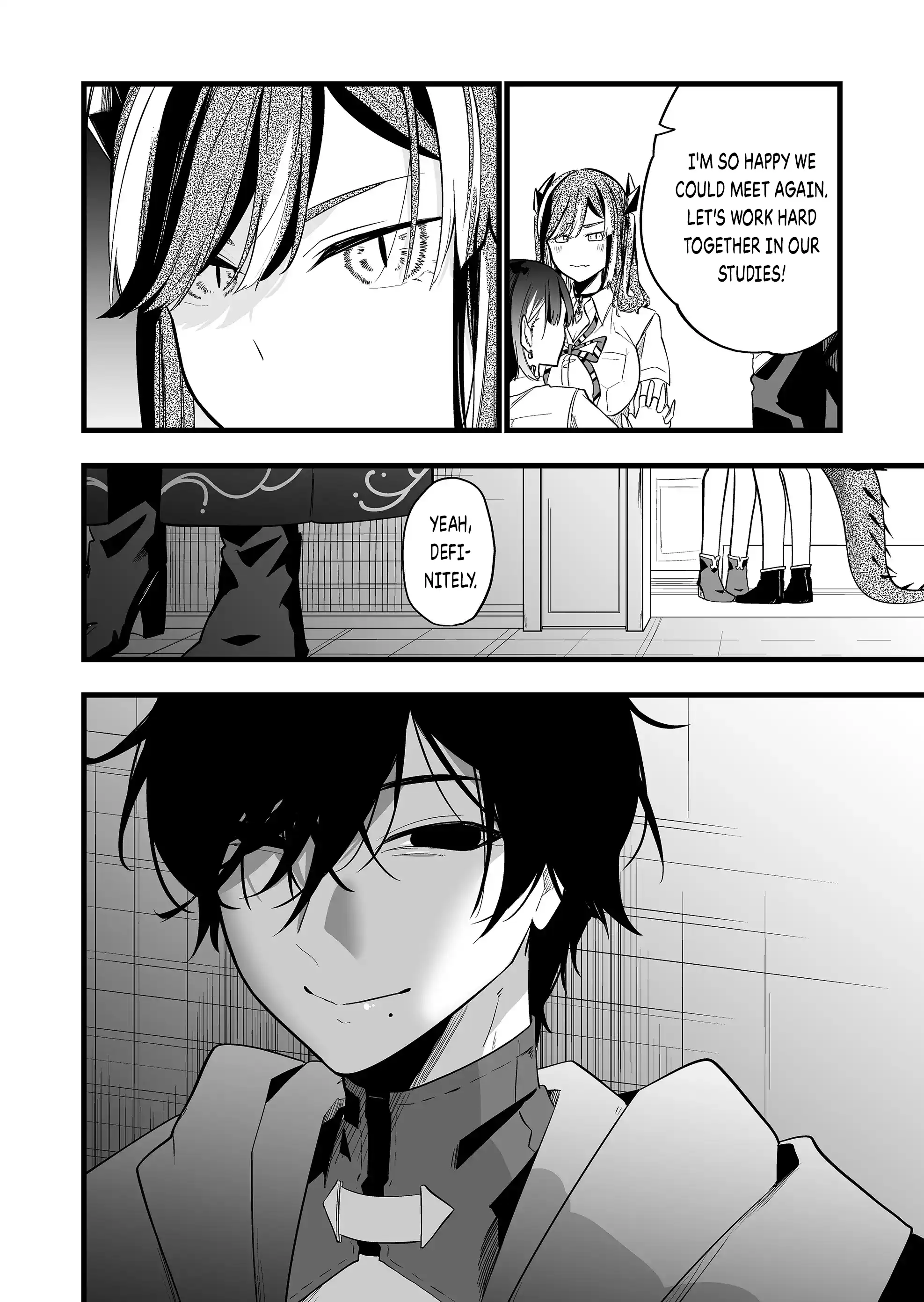 Halaman dari "Ano Toki Tasukete Itadaita Monster Musume desu." Isekai Ossan Kyoushi Totsuzen no Moteki ni Konwaku suru Chapter 26