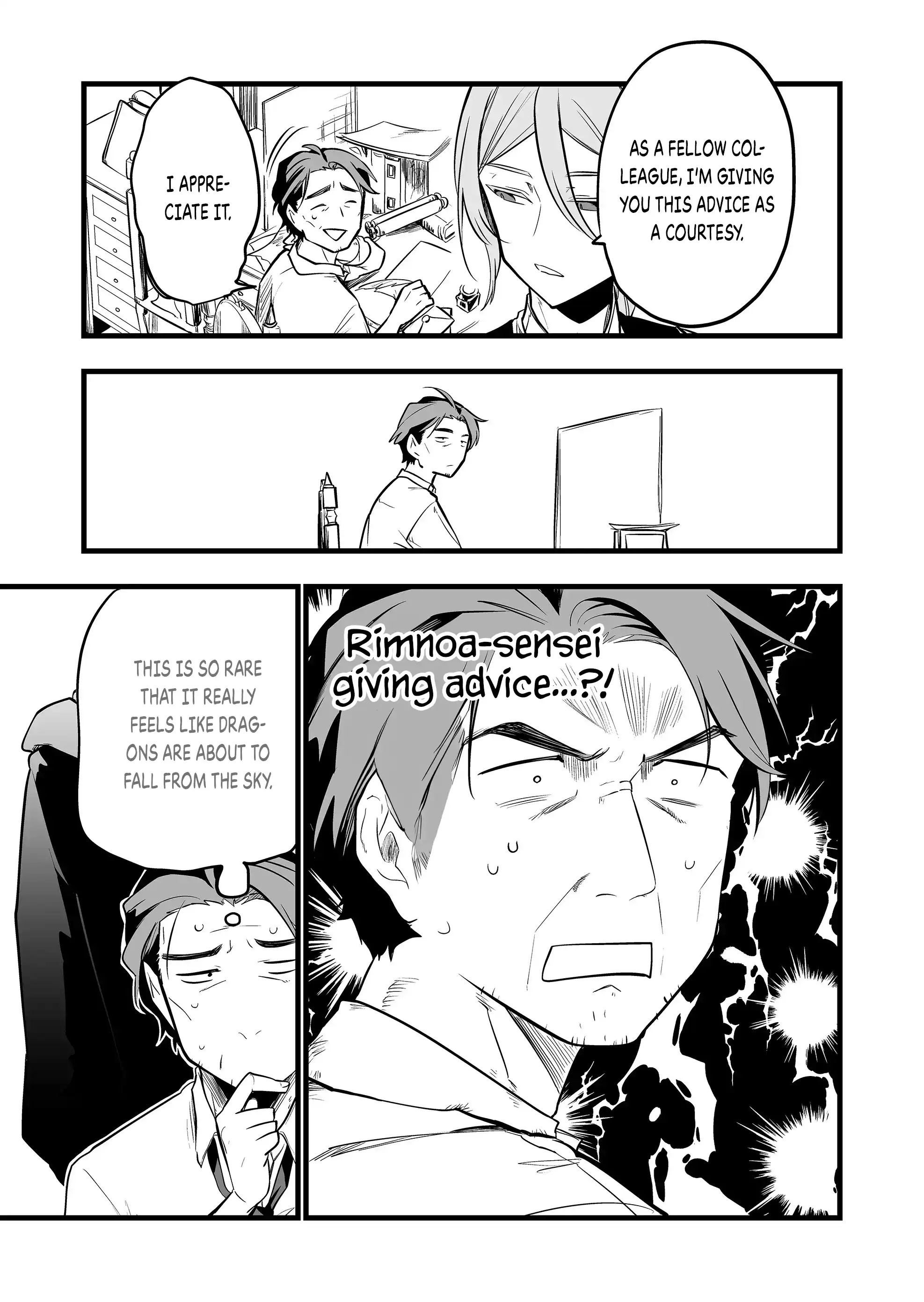 Halaman dari "Ano Toki Tasukete Itadaita Monster Musume desu." Isekai Ossan Kyoushi Totsuzen no Moteki ni Konwaku suru Chapter 26