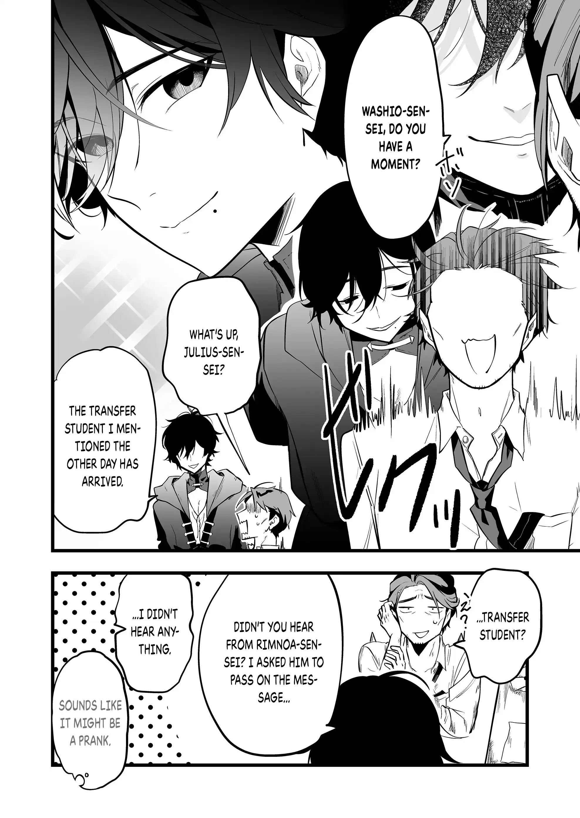 Halaman dari "Ano Toki Tasukete Itadaita Monster Musume desu." Isekai Ossan Kyoushi Totsuzen no Moteki ni Konwaku suru Chapter 26