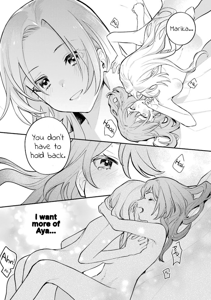 Halaman dari Onna Doushi toka Arienai desho to Iiharu Onnanoko wo, Hyakunichikan de Tetteiteki ni Otosu Yuri no Ohanashi Chapter 13