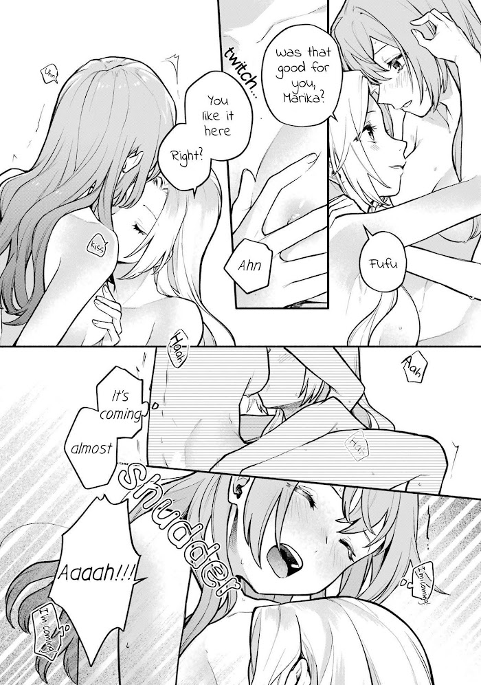 Halaman dari Onna Doushi toka Arienai desho to Iiharu Onnanoko wo, Hyakunichikan de Tetteiteki ni Otosu Yuri no Ohanashi Chapter 13