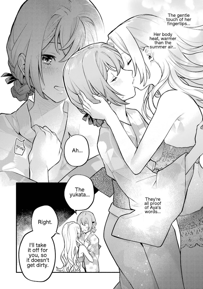 Halaman dari Onna Doushi toka Arienai desho to Iiharu Onnanoko wo, Hyakunichikan de Tetteiteki ni Otosu Yuri no Ohanashi Chapter 13