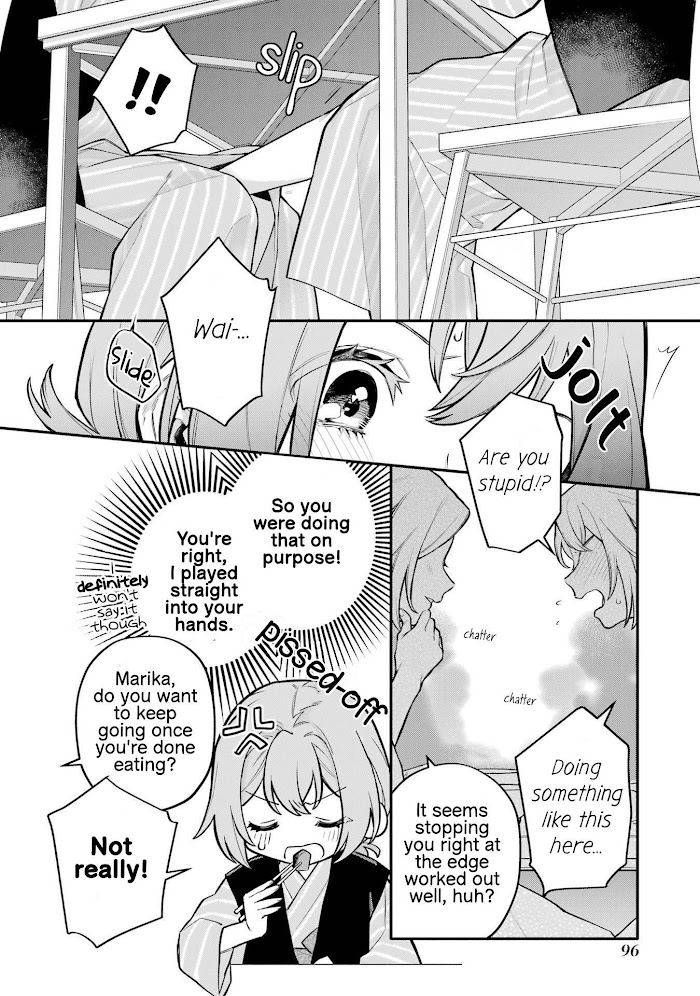 Halaman dari Onna Doushi toka Arienai desho to Iiharu Onnanoko wo, Hyakunichikan de Tetteiteki ni Otosu Yuri no Ohanashi Chapter 13