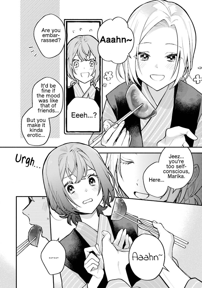 Halaman dari Onna Doushi toka Arienai desho to Iiharu Onnanoko wo, Hyakunichikan de Tetteiteki ni Otosu Yuri no Ohanashi Chapter 13