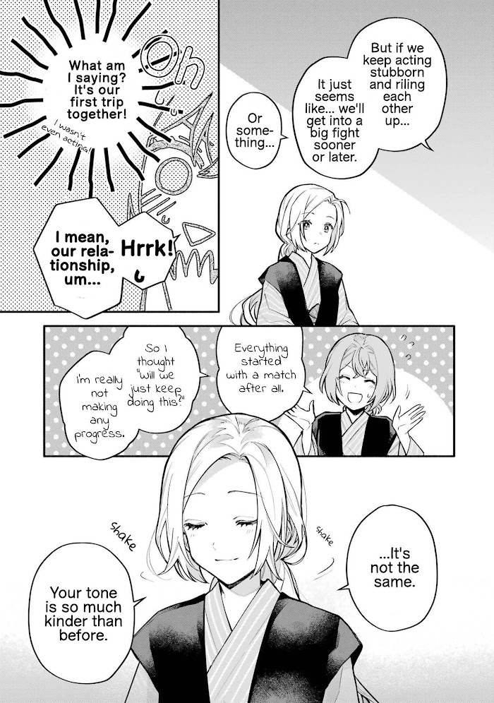 Halaman dari Onna Doushi toka Arienai desho to Iiharu Onnanoko wo, Hyakunichikan de Tetteiteki ni Otosu Yuri no Ohanashi Chapter 13