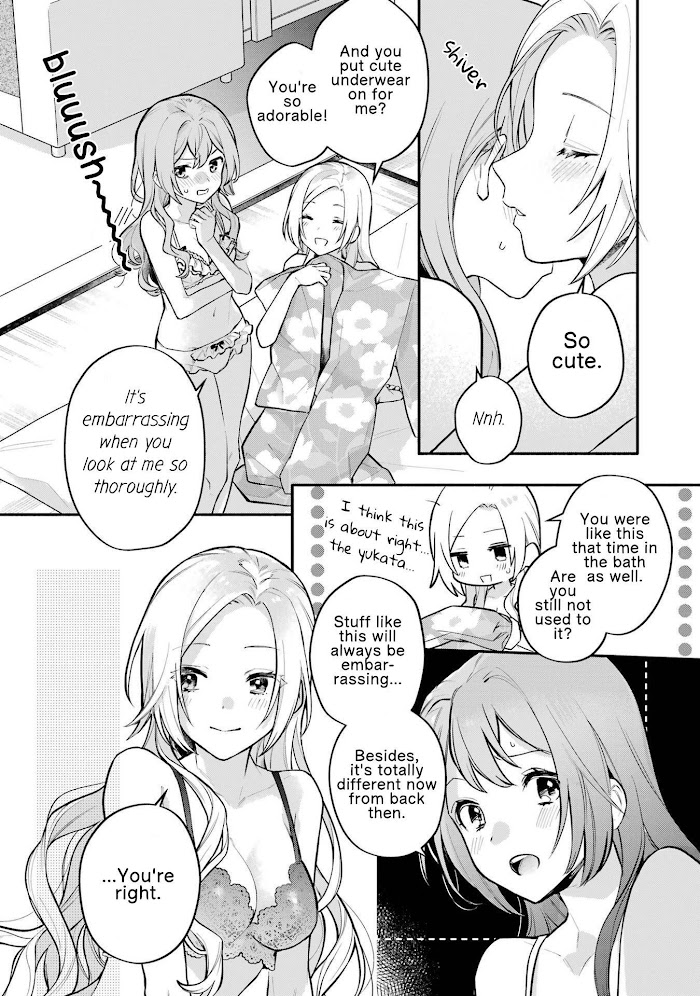 Halaman dari Onna Doushi toka Arienai desho to Iiharu Onnanoko wo, Hyakunichikan de Tetteiteki ni Otosu Yuri no Ohanashi Chapter 13